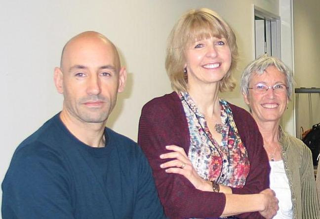 Arnaud Wiehn, Christine Ferron et Dominique Cottereau