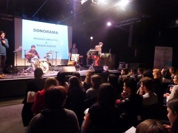 En 2013-2014, 850 lycéens ont assisté au concert Sonorama © PRMAP-Ch