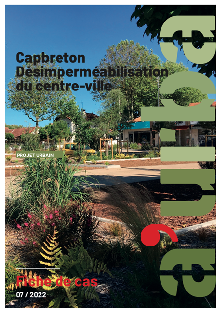 la ville balnéaire de Capbreton fait partie des 5 exemples cités à travers le réaménagement de la place de la gare et des berges @ A’urba