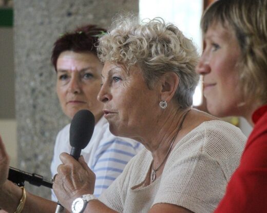 De gauche à droite, Dany Billes-Theux, Suzanne Déoux et Delphine Couralet©GRAINE Aquitaine