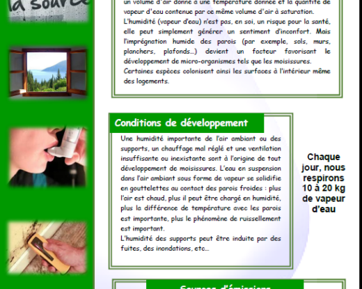 Fiche technique humidité© Ecocène