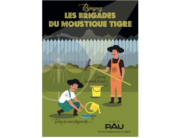 Invitation à rejoindre la brigade © Ville de Pau