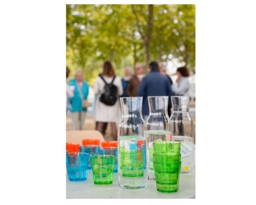 La balade a rassemblé une trentaine de participants et une dizaine de partenaires © CCAS Poitiers