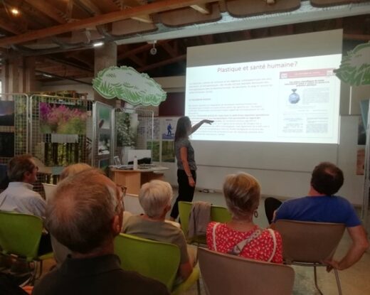 La conférence dure 1h30, entre électrochoc et vulgarisation scientifique @ Graine Nouvelle-Aquitaine