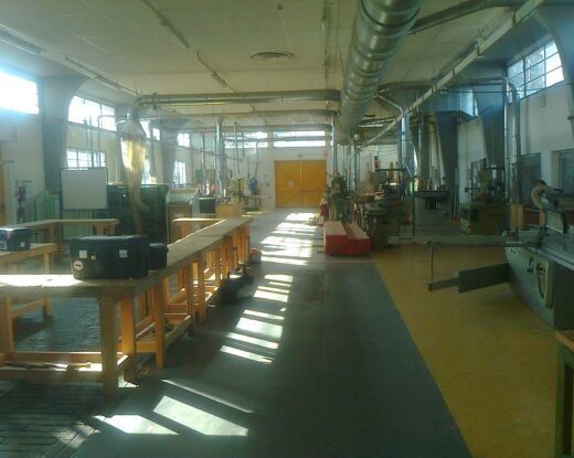 Un atelier bois dans un lycée professionnel d'Aquitaine©CRA