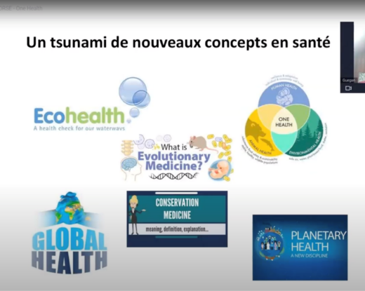 Jean-François GUEGAN, parasitologue, écologue, directeur de recherche à l'IRD de Montpellier, a décrypté le concept« One Health » @ORSE Nouvelle-Aquitaine