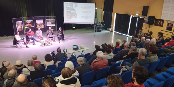 Les jauges de 200 personnes pour les tables rondes, conférences et ciné débats étaient toutes remplies @ CPIEPérigordLimousin