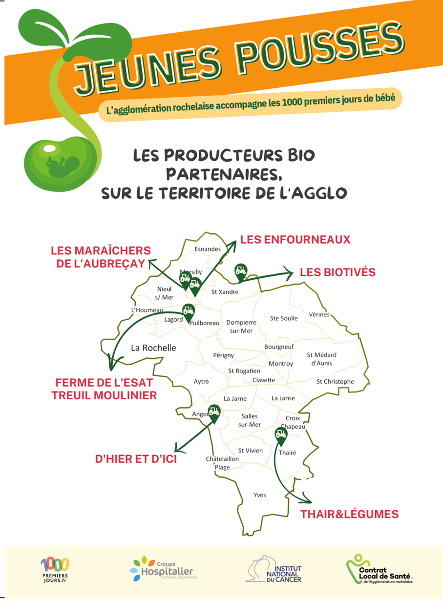 Le programme Jeunes pousses a pour objectif d’améliorer la santé des femmes enceintes et celle de leur bébé pendant la grossesse