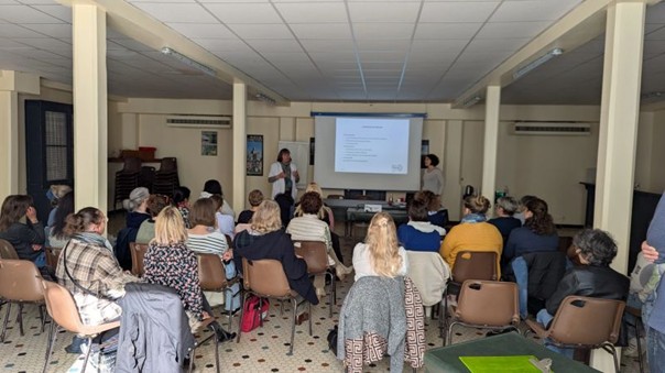 Sensibilisation à la santé environnementale organisée par le GHT Charente - Centre hospitalier Angoulême et l'Ecole de l'asthme dans le cadre d'un projet sur la Qualité de l'air intérieur dans les écoles.