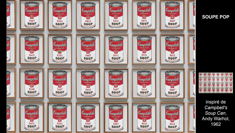 Dans la version Off, les saveurs sont remplacées par des additifs alimentaires E412, E415