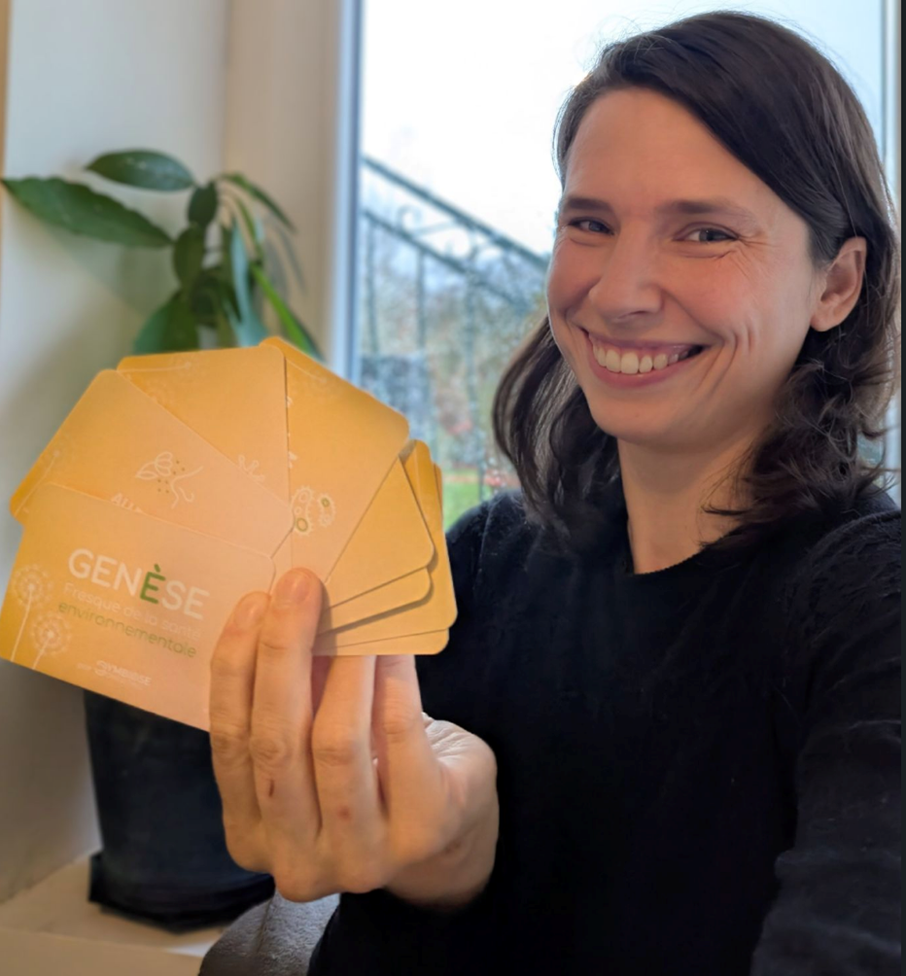 Lucile Lamour, ingénieur biochimiste, a créé Genèse (Générons ENsemble l'Eveil en Santé Environnementale)
