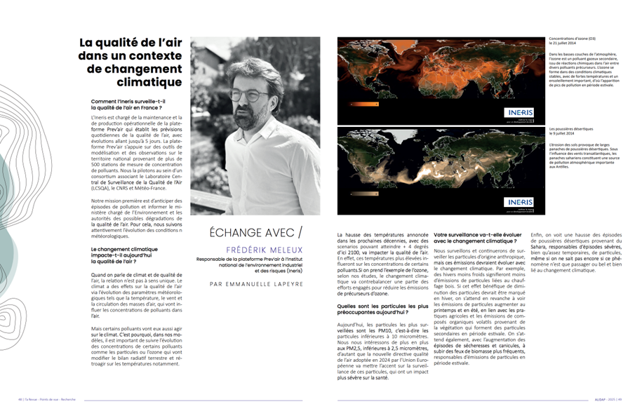 Après la terre, le feu et l’eau, L’AUDAP s’empare d’un nouvel élément essentiel : l’air