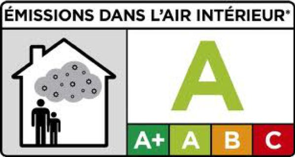 La nouvelle étiquette sur les niveaux d'émissions de COV