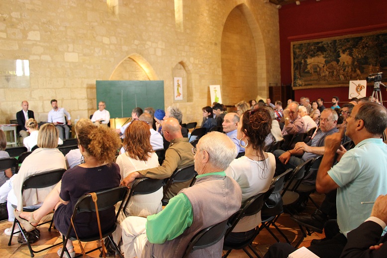 La salle des Dominicains était pleine pour la table ronde ©GRAINE Aquitaine