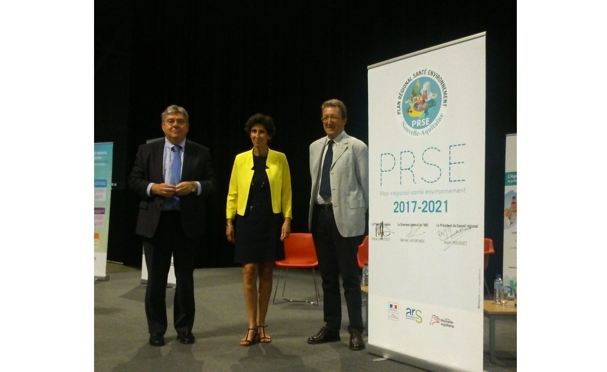 La signature du PRSE Nouvelle-Aquitaine © DREAL NA