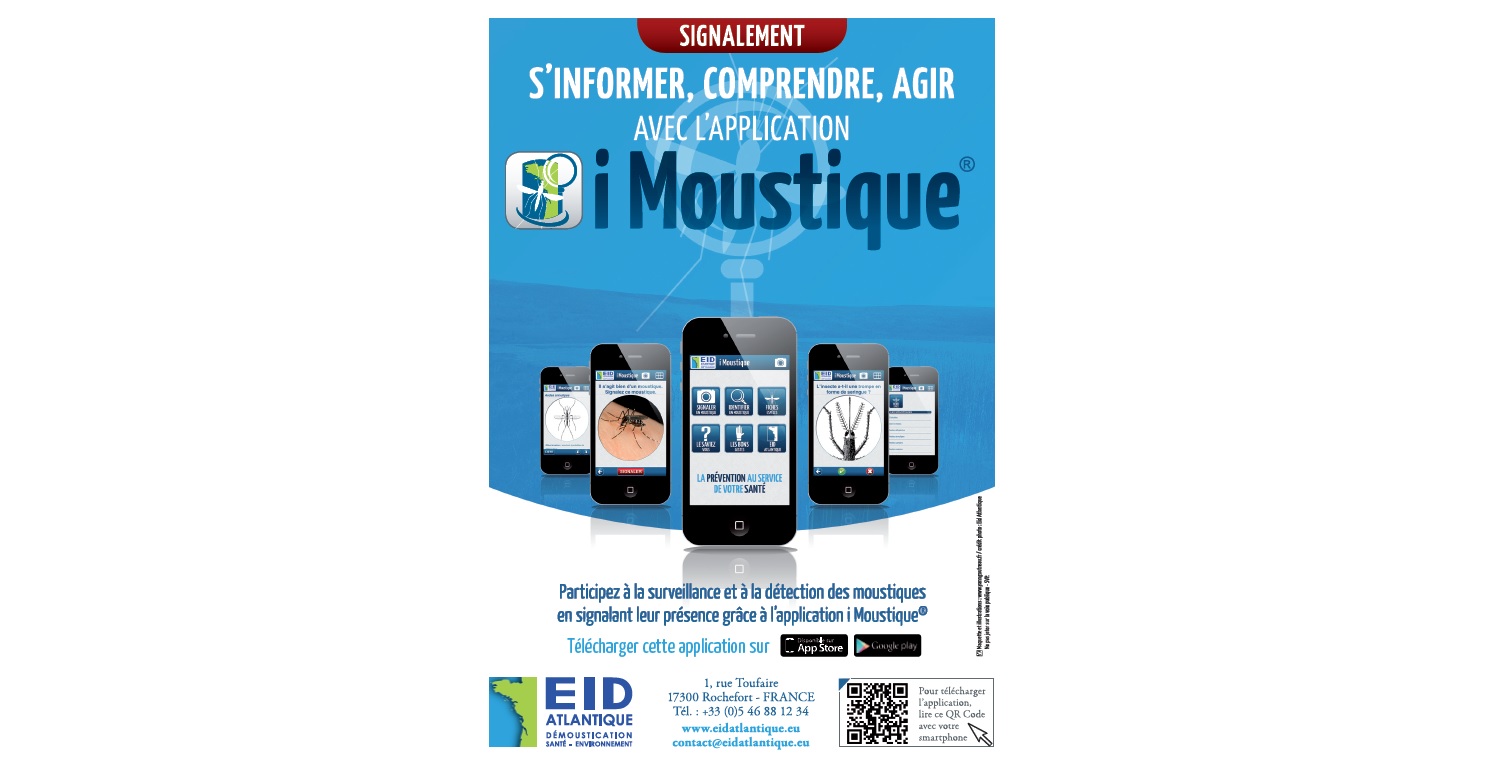 L'application permet de signaler la présence du moustique-tigre © tous droits réservés www.yanngautreau.fr
