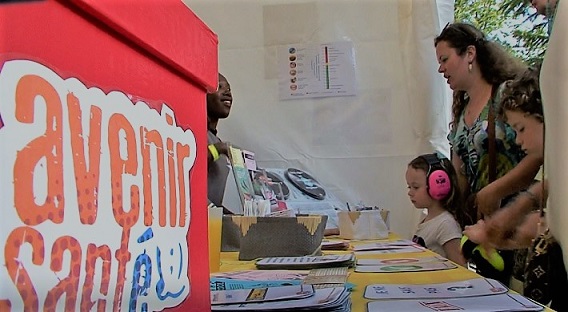 50 casques pour enfants ont été prêtés le jour de l’ouverture du festival © GRAINE Aquitaine-petite