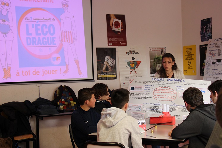 Génération Cobayes propose des ateliers d’1h30 © GRAINE Aquitaine