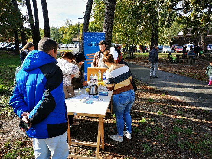 Ces ateliers sont proposés pendant l’attente de la distribution alimentaire © CCAS Talence