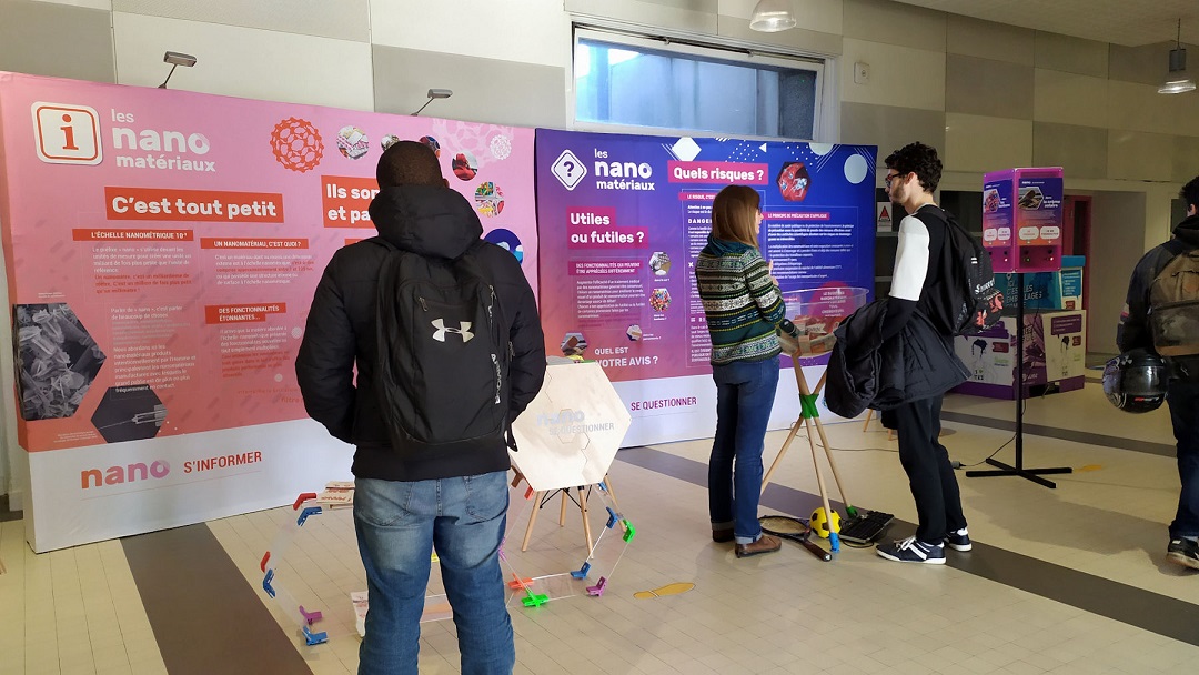 140 personnes se sont arrêtées sur le stand © VienneNature