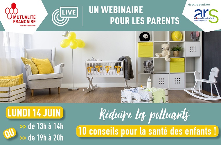 Un atelier en ligne destiné aux parents pour réduire la pollution intérieure © MFNA